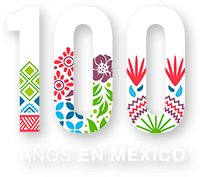 Bayer 100 años logotipo